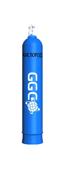 Кислородный баллон 40 л. (200 атм) БГ-40-20-219/1365Т